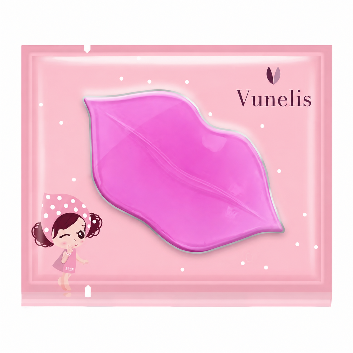 Mascarilla de colágeno para labios Vunelis
